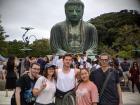 My tour group and I at the Kamakura Daibutsu