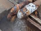 These pipes run all through Hakone carrying hot water to local onsen and have become calcified with age