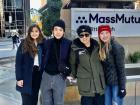 Showing new international students around Pittsburgh, P.A.