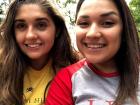 Daniela and me practicing English during a weekend trip to San Ramon