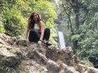 Hiking to see the waterfalls at La Paz Waterfall Gardens