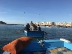 Exploring Rabat by water with Moroccan college students
