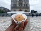 Enjoy a pastry in front of the Notre Dame de Paris!