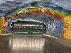 The tunnelbana stop Stadion where I would get off for classes
