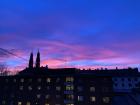 Typical morning sunset from my bedroom window
