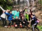 A few of my classmates and I hiked to this waterfall!