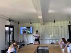 Giving a Thai presentation for school