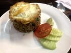 A common breakfast, fried rice