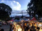A night street market