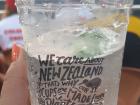 This cup, made from plants, shows how the people of New Zealand care about the environment