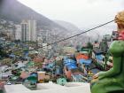 We visited Busan during its rainy season
