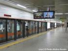 Once the train arrives, the doors at the station open up to let passengers in (Google Images)