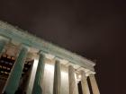 My favorite sight in DC—the Lincoln Memorial at night!
