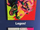Artwork I saw at ARCO made out of legos!
