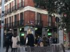 Out exploring Madrid with my friend Bisola 