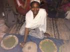 I had a fun time learning about different Moroccan customs, like grinding spices with these homemade tools