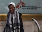 This is a picture of me in front of the MSF building, a place that I would love to work someday!