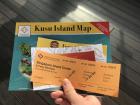 These are the ferry tickets that I bought for island hopping