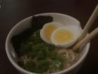My finished bowl of ramen