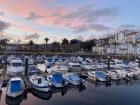 This is a view of part of Ferrol from the port, which is a really nice place to watch the sunset, and people usually come here for dinner/coffee or to take a walk