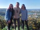 Climbing a mountain to get a good view of Ferrol 