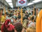 The busy Madrid Metro 