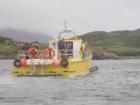 Taking kids fishing off the Scottish Islands