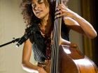 Esperanza Spalding, a jazz singer and bassist.