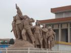 Communist statue in Tiananmen Square, Beijing