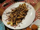 Eggplant fries with cane syrup / Berenjenas con miel
