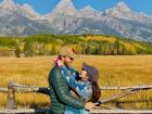 One of my absolute favorite pictures of Wes and me in front of the Grand Tetons