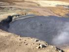 Mudpots form in areas of high geothermal activity 