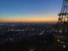 We went to go watch the sunset at Namsan Tower