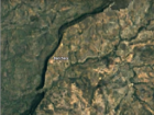 Satellite image of Barichara in 1995