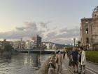 A picture of the Hiroshima Peace Memorial from the WWII Nukes