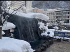 Jozaneki is an Onsen town; it has a natural hot spring and this waterfall had a place to boil eggs