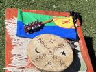 The kultrun is a Mapuche percussion instrument that also represents the Mapuche universe