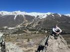 A photo I took of my dad at the top of Cerro San Martín in Bariloche