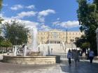 The Greek Parliament building, where many important decisions are made by the Ministry of Education. 