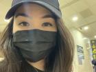 Here is a picture of me on the MRT