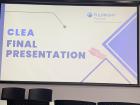 My Fulbright Chinese presentation is about to start
