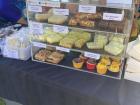 Pastries at the market made with native Australian plants