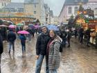 Emma and I at the Trier Christmas market