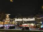 The Mannheim Christmas market is decorated nicely