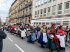Shepherd communities prepare the crowds for the parade