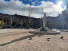 Madrid has many plazas to rest and enjoy the fresh air