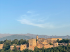 The Alhambra was once a Muslim palace in Granada's hilltops