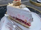 The first time I got cake in Germany... technically a meringue, but it's perfectly acceptable for "Kaffee und Kuchen"