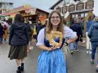 A cheese pretzel I bought at a German Festival!