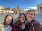 My friends and me in Vatican City!